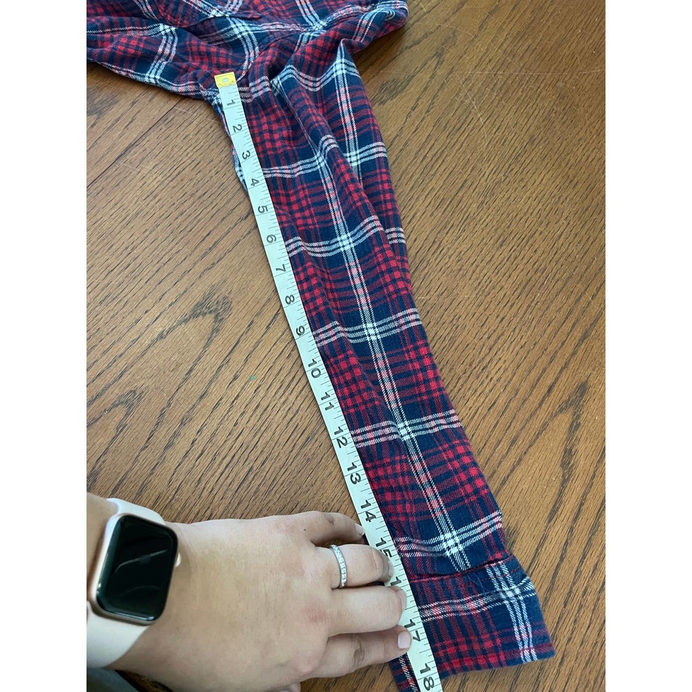 American Eagle Flannel Button Down Size 2 - image 6
